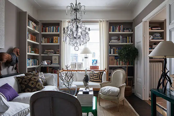 Небольшая квартира коллекционера винтажных вещей в Стокгольме (50 кв. м) - Gallery image 0