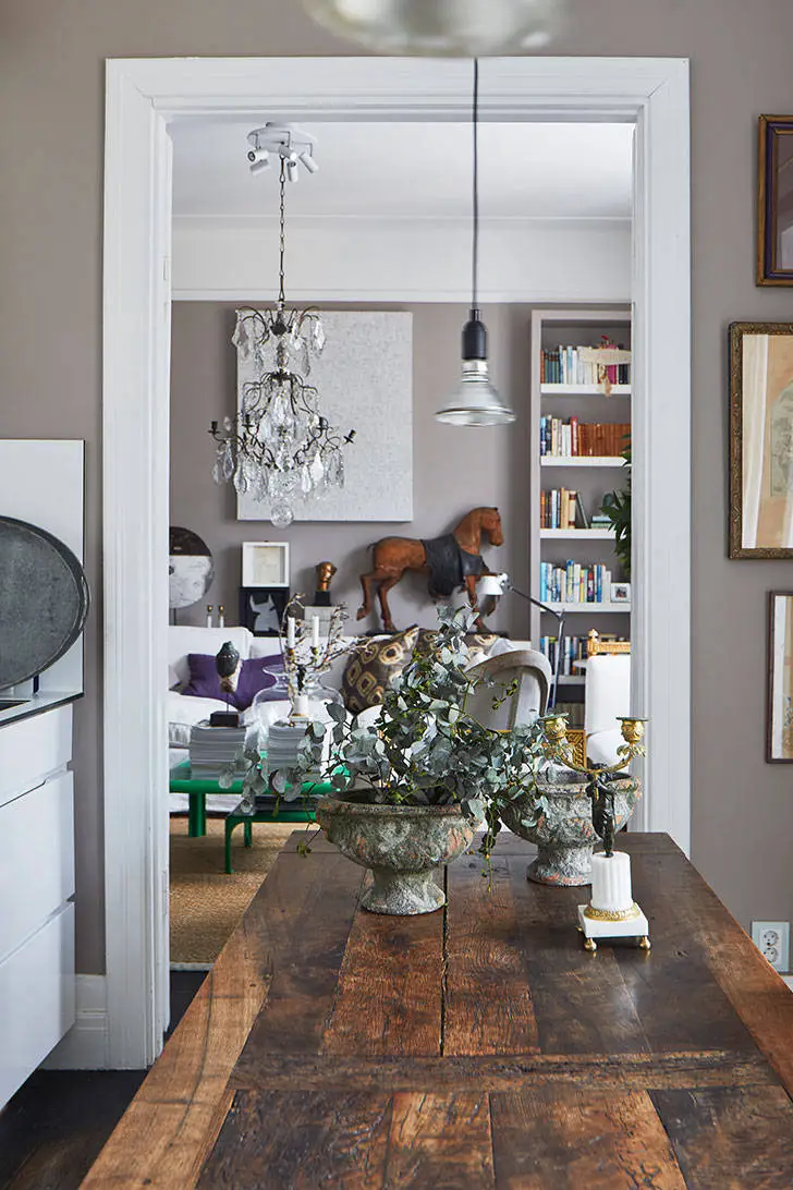 Небольшая квартира коллекционера винтажных вещей в Стокгольме (50 кв. м) - Gallery image 11