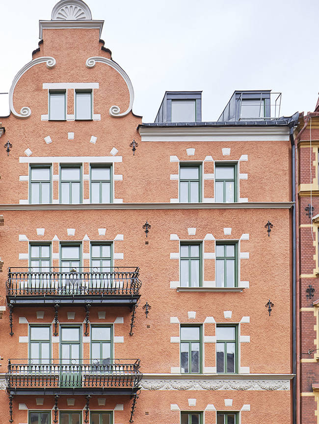 Просторная квартира с сауной в Стокгольме