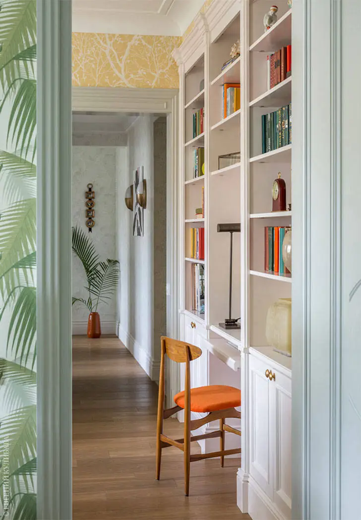 Весняні мотиви в сталінці: квартира дизайнера в Москві (74 кв. м) - Gallery image 3