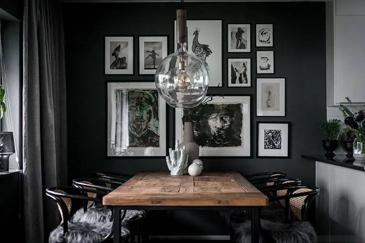 Diseño nórdico sueco con tonos oscuros - Gallery image 15