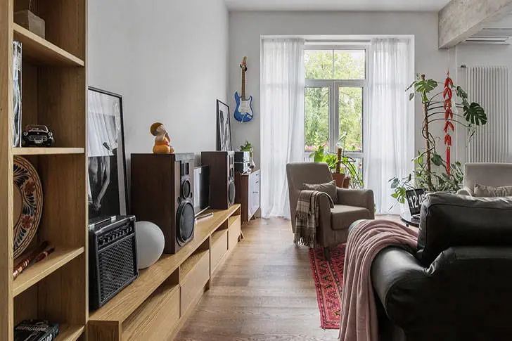Скандинавская квартира (56 кв. м)