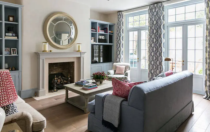 Gemütlicher englischer Interieur in pastellfarbenen Tönen - Gallery image 1