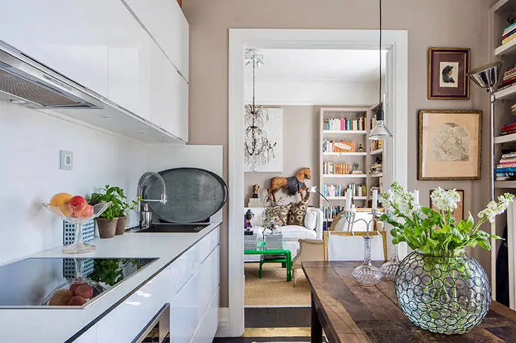 Небольшая квартира коллекционера винтажных вещей в Стокгольме (50 кв. м) - Gallery image 7