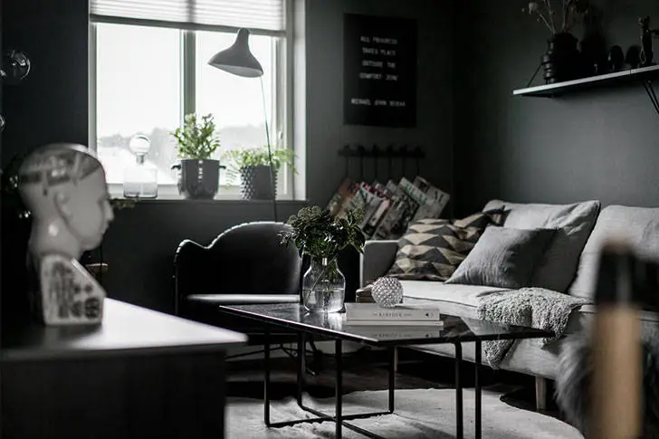 Diseño nórdico sueco con tonos oscuros - Gallery image 10