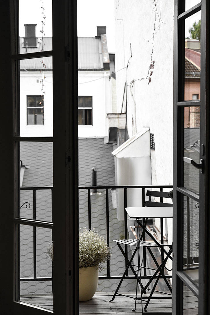 Минимализм и серый цвет в квартире в Осло