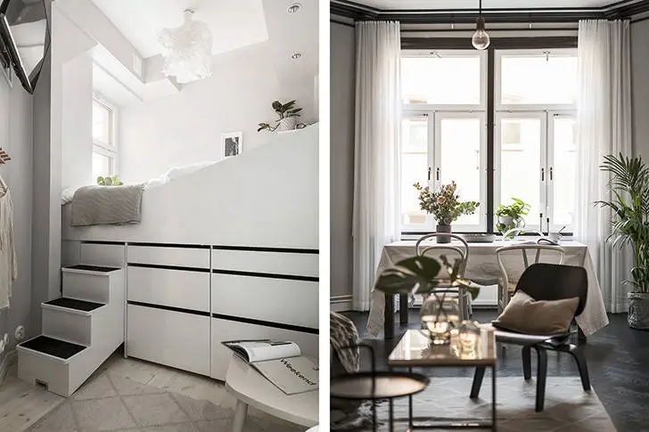 Jak ciemne karneole dodали wyrazistości do skandynawskiego wnętrza (50 m²) - Gallery image 15