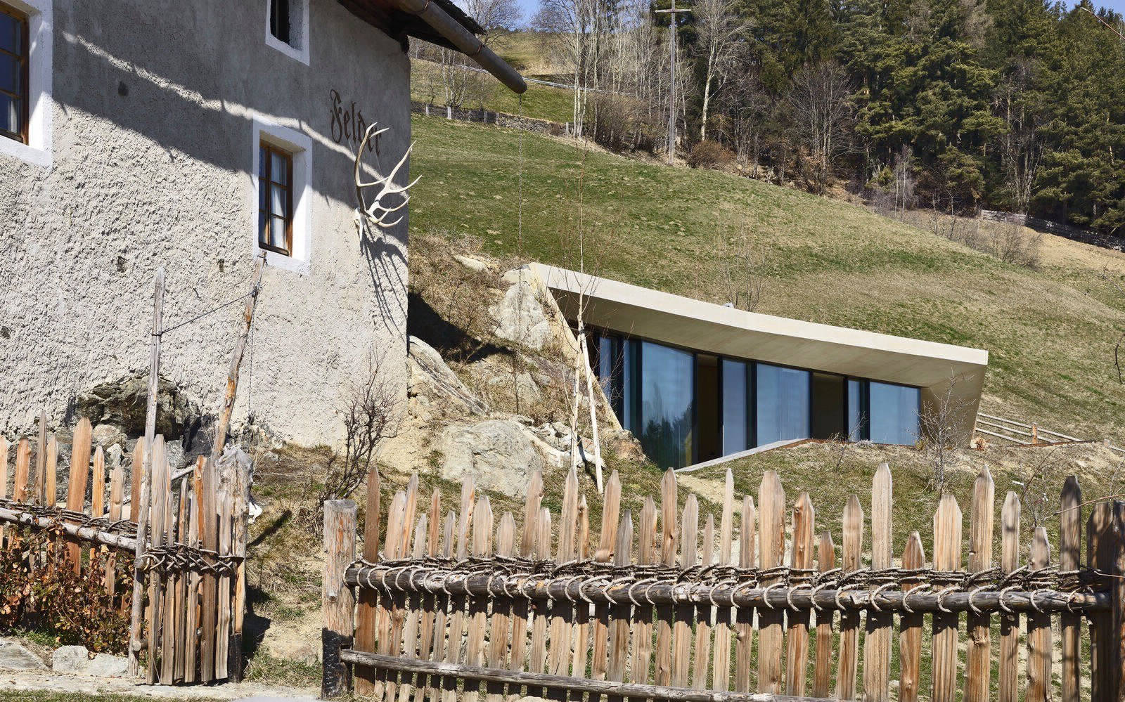 Расширение жилого дома на хуторе Felderhof в Италии
