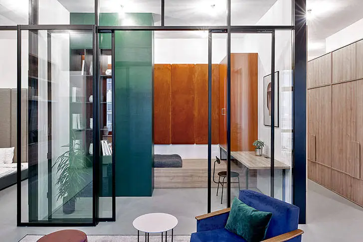 Стильна квартира зі скляними перегородками у Мінську (99 кв. м) - Gallery image 10