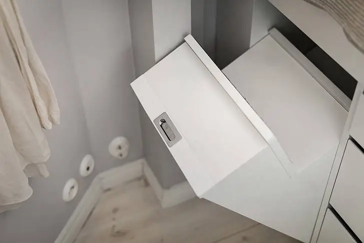 Jak ciemne karneole dodали wyrazistości do skandynawskiego wnętrza (50 m²) - Gallery image 13