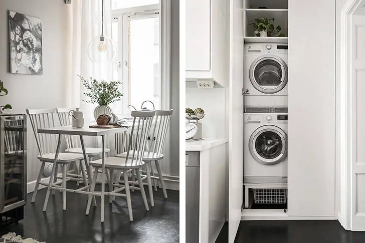 Jak ciemne karneole dodали wyrazistości do skandynawskiego wnętrza (50 m²) - Gallery image 7