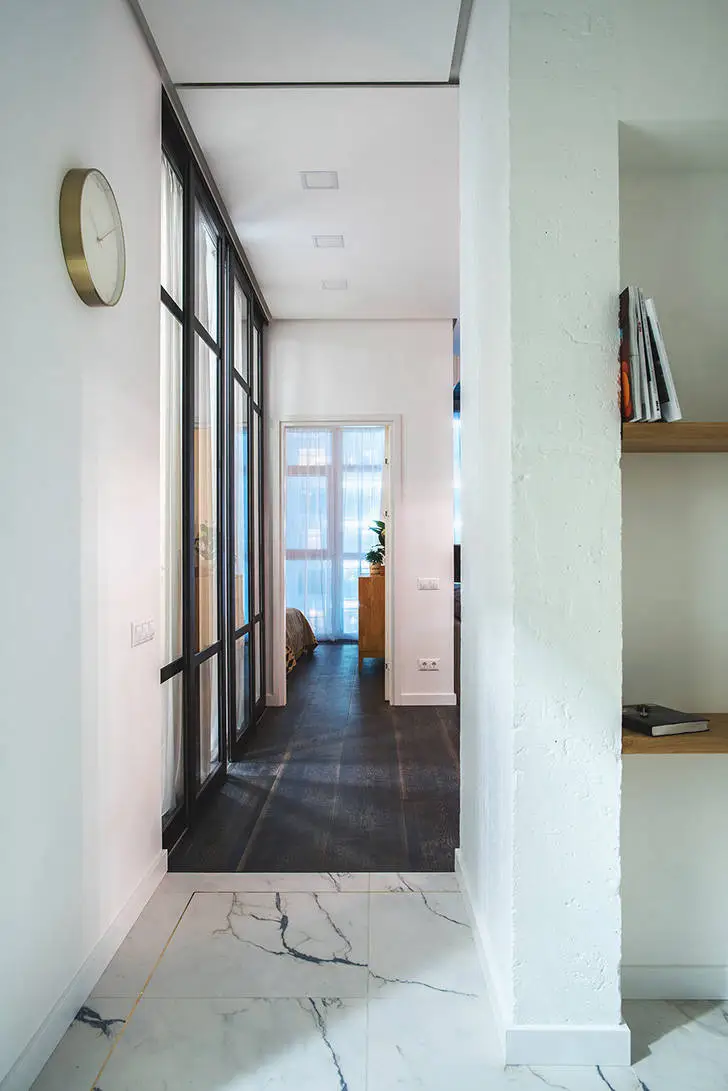 Stilvolle Wohnung mit grünen Akzenten in Kiew (67 qm) - Gallery image 11