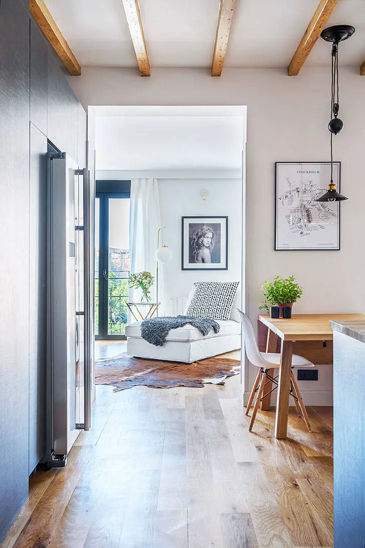 Теплий білий інтер’єр у Мадриді - Gallery image 4