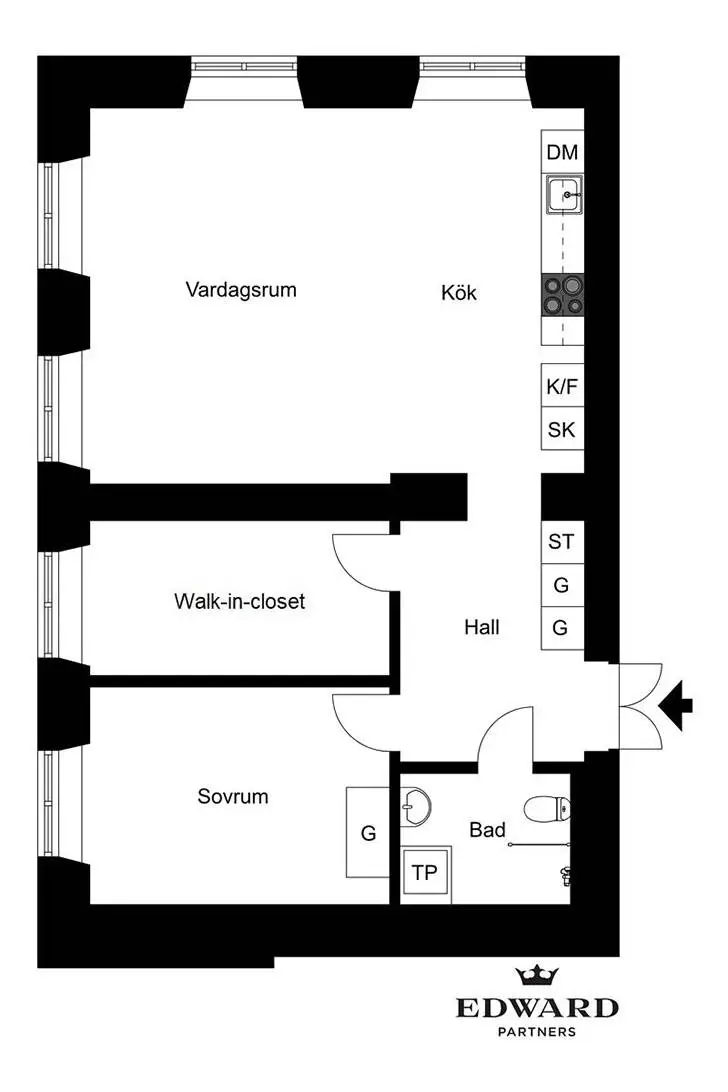Розкішні вікна та багато повітря: квартира у колишньому будинку Інституту (73 кв. м) - Gallery image 19