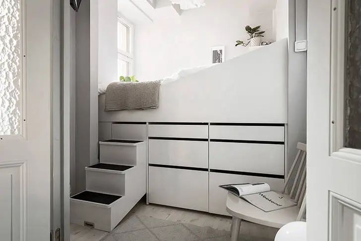 Jak ciemne karneole dodали wyrazistości do skandynawskiego wnętrza (50 m²) - Gallery image 12