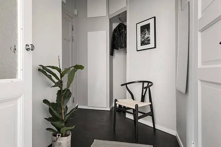 Jak ciemne karneole dodали wyrazistości do skandynawskiego wnętrza (50 m²) - Gallery image 17