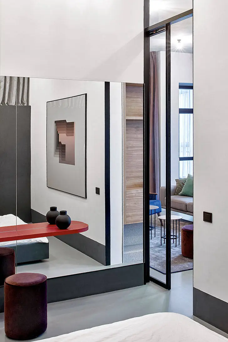 Стильна квартира зі скляними перегородками у Мінську (99 кв. м) - Gallery image 5