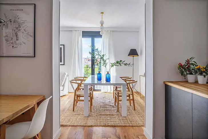 Теплий білий інтер’єр у Мадриді - Gallery image 2