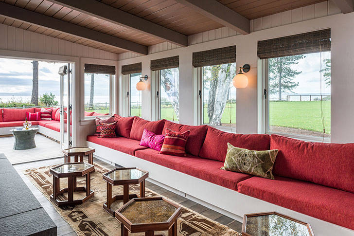 Уютный коттедж для отдыха на острове Уидби в штате Вашингтон