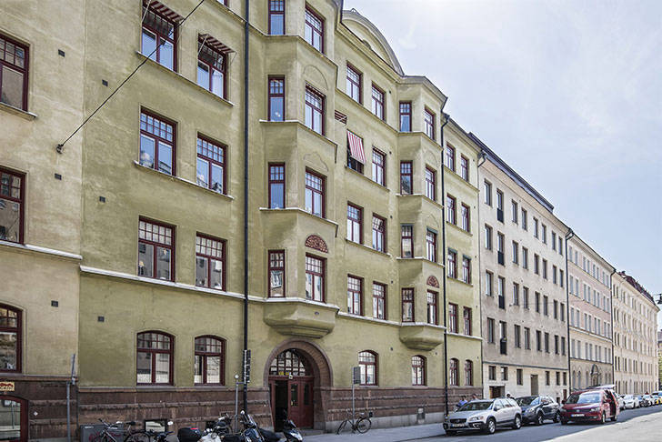 Скандинавская квартира в благородной гамме (58 кв. м)
