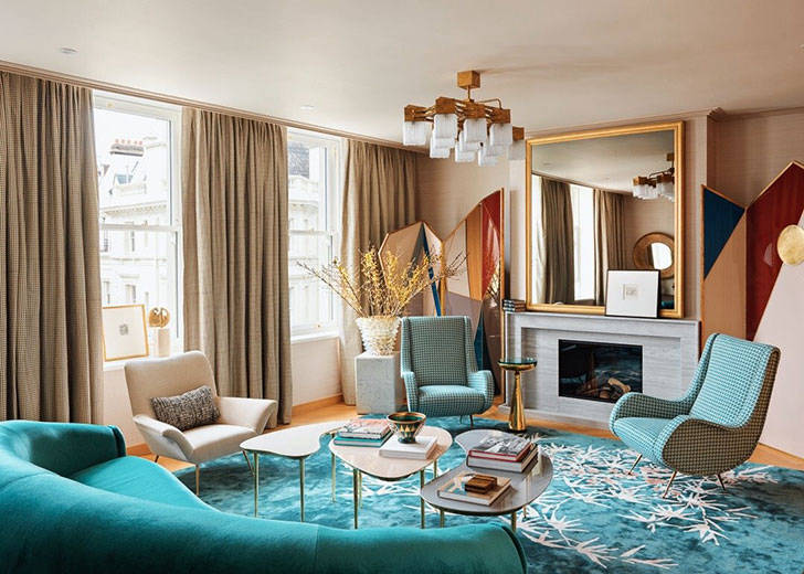 Эклектичный интерьер квартиры в Лондоне от дизайнера Ираклия Зарии
