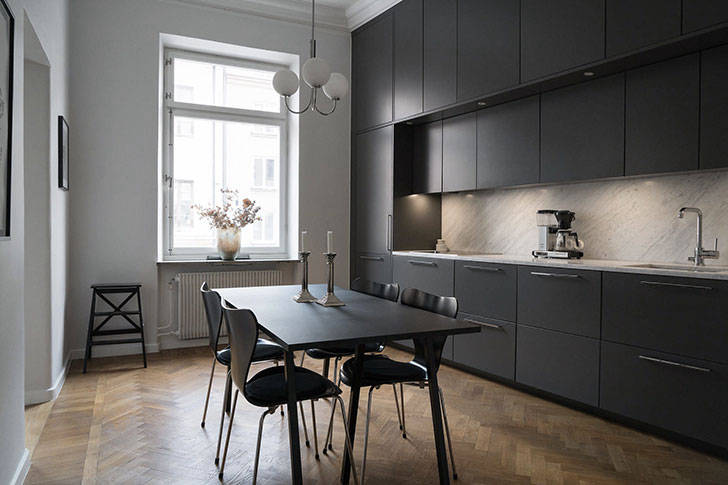 Минимум излишеств и максимум комфорта: лаконичная квартира в Швеции (77 кв. м)