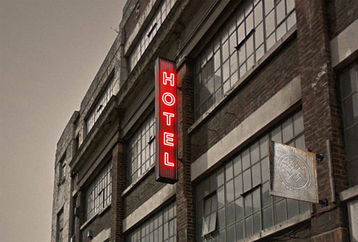 Яркий лофт-отель в здании бывшей фабрики в Лондоне