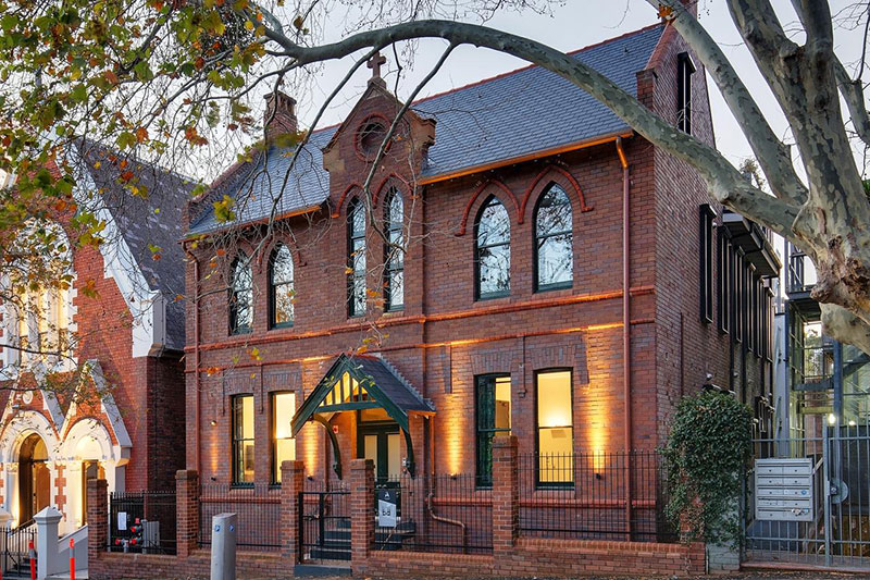 Бутик-отель Little Albion в здании бывшего монастыря в Сиднее