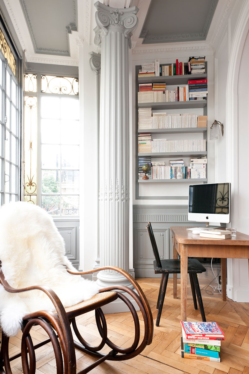 Утонченный французский дизайн квартиры в великолепном классическом доме в Бордо