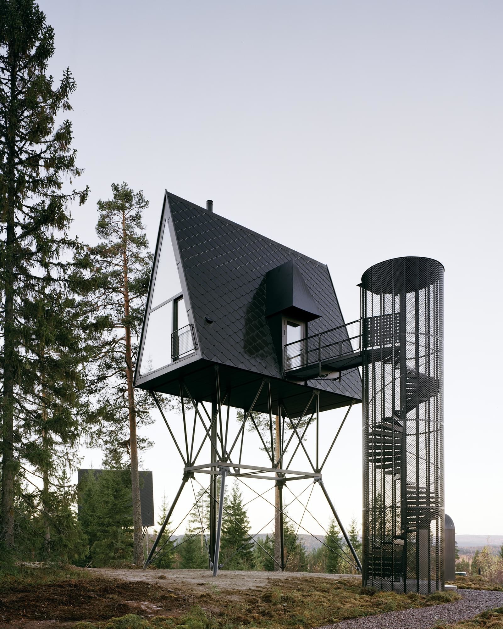 Дом для отдыха в северном лесу Норвегии