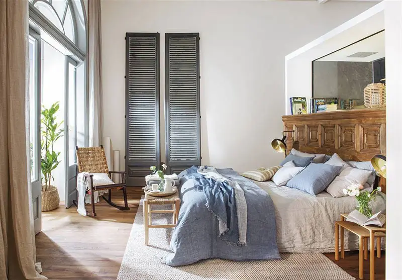 24 вдохновляющие спальни с белыми стенами от El Mueble