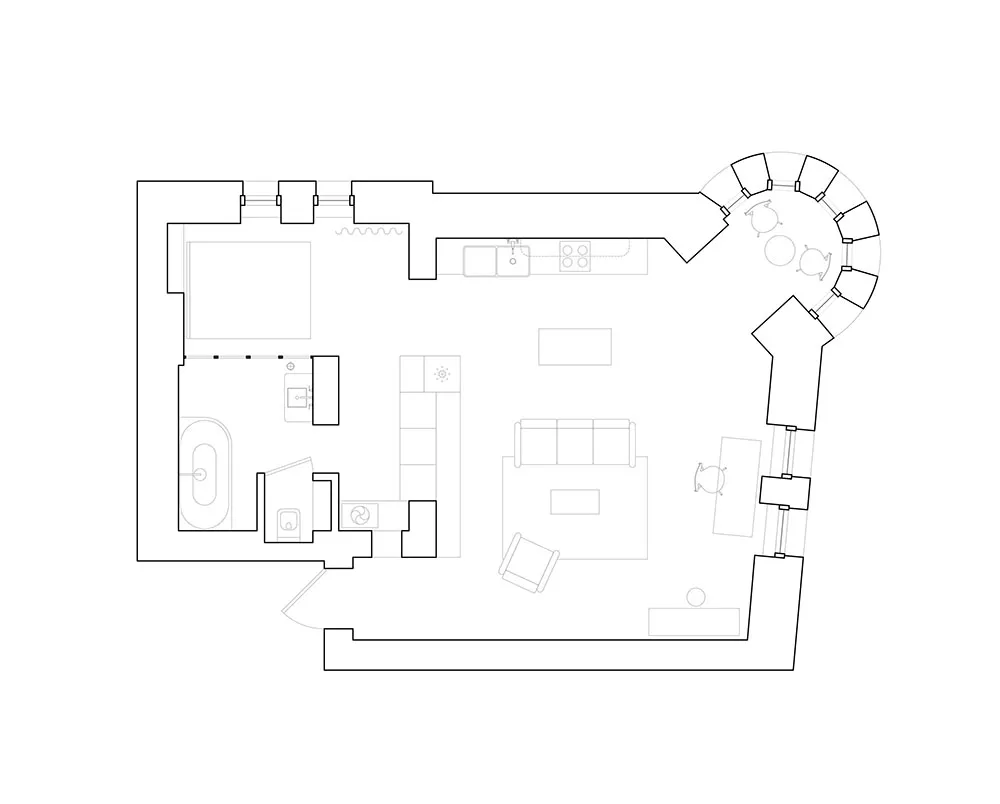 Interiores con nostalgia: apartamento de un director cinematográfico en el corazón de Kiev - Gallery image 27