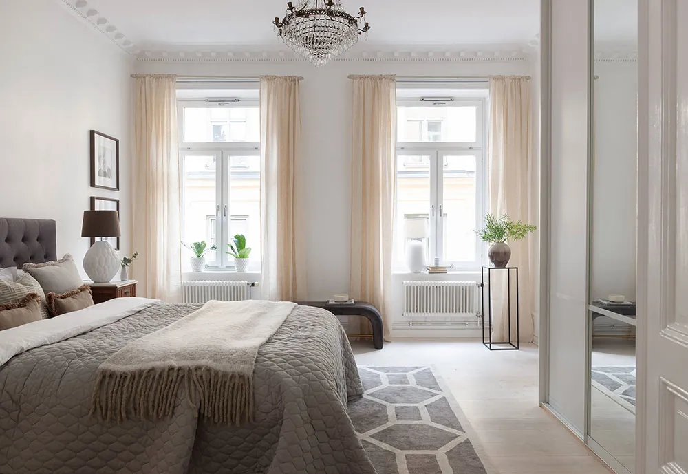 Biały i elegancki интерьер w Stokholmie - Gallery image 9