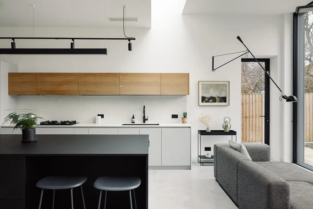 Спокійний інтер'єр дому сім'ї музикантів у Лондоні - Gallery image 6