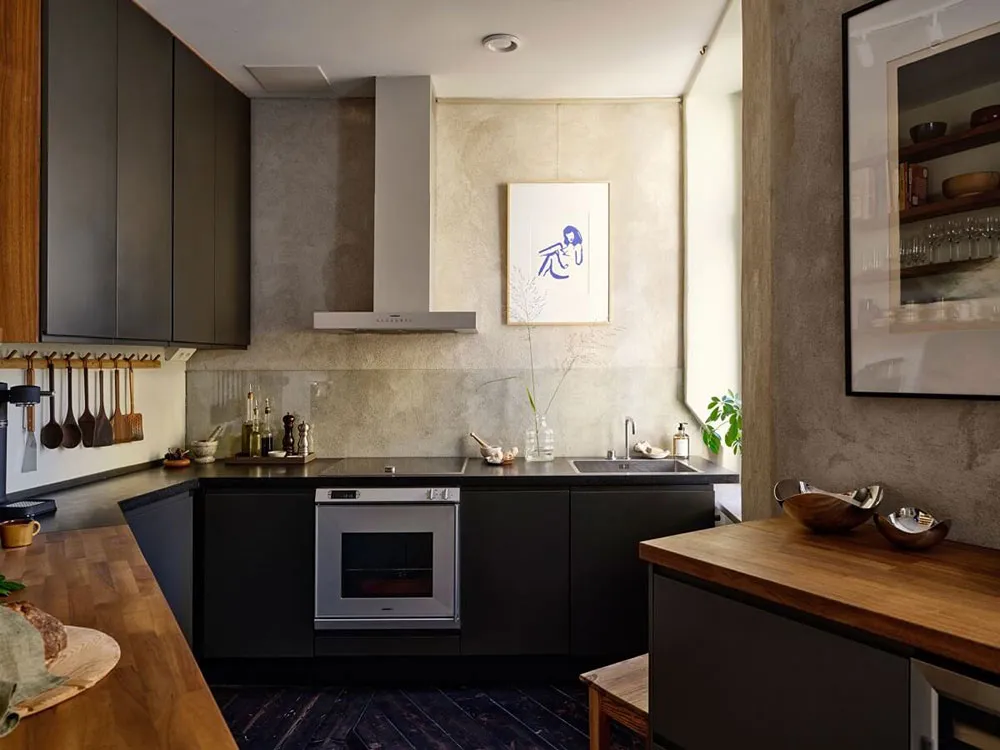 Habitaciones de forma irregular y dormitorio de ático: apartamento inusual en Estocolmo - Gallery image 6