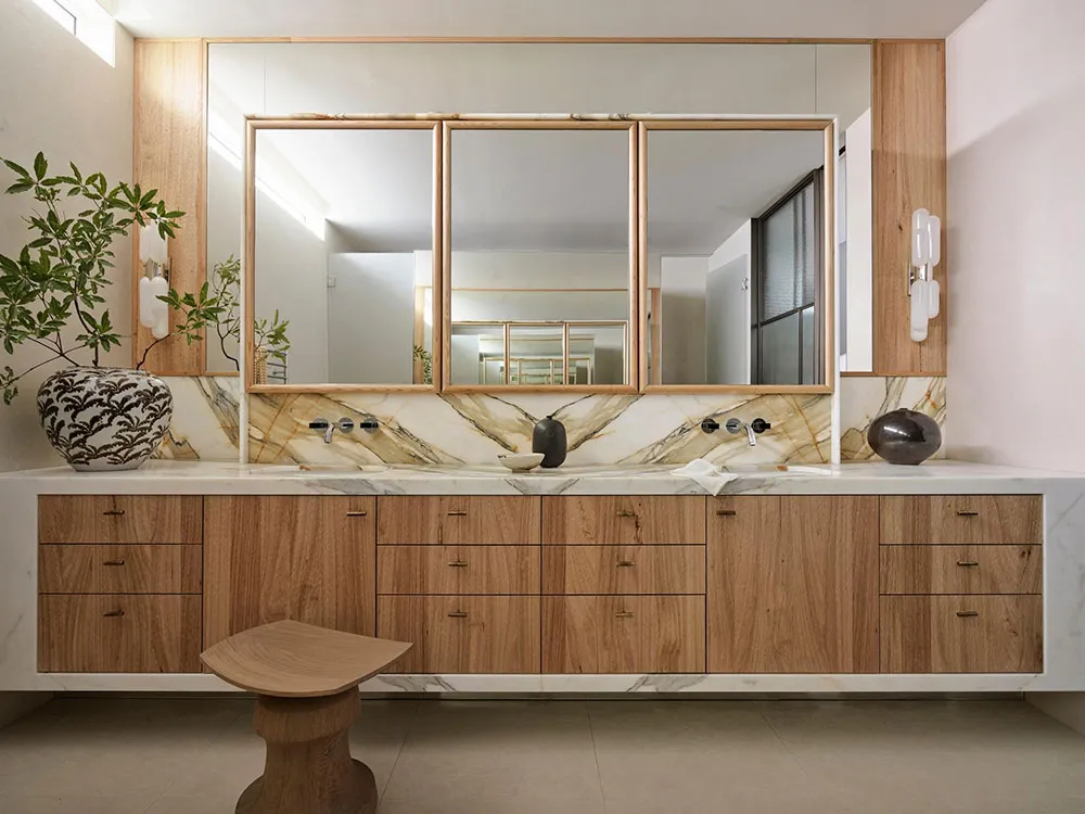 Интересный многослойный интерьер с видом на залив в Сиднее - Gallery image 16