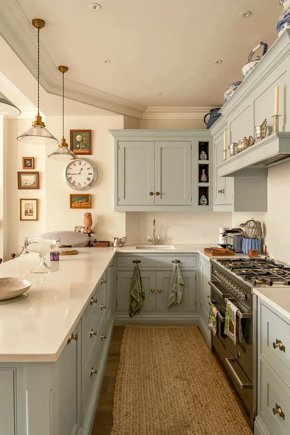 Interior inglés acogedor con pinturas en el centro de Londres - Gallery image 3