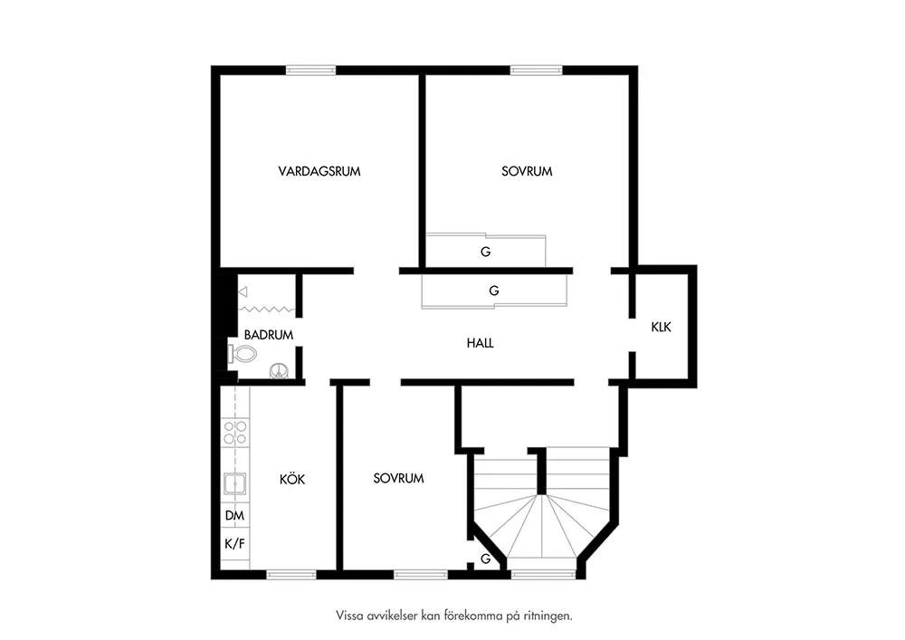 Różowy, niebieski, żółty: kolorowe pokoje w skandynawskim wnętrzu (78 m²) - Gallery image 16