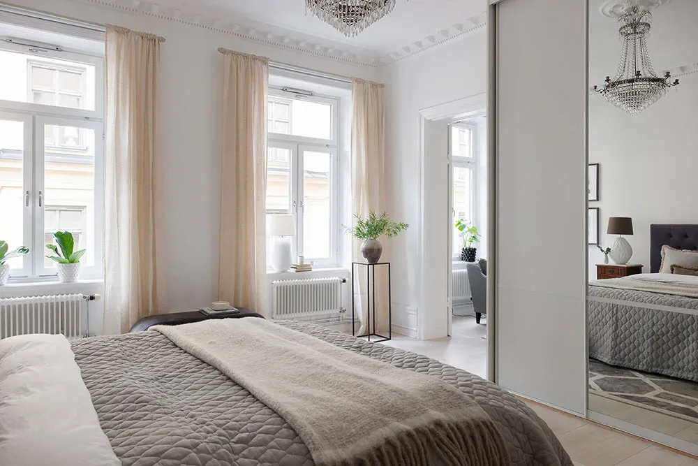 Biały i elegancki интерьер w Stokholmie - Gallery image 10