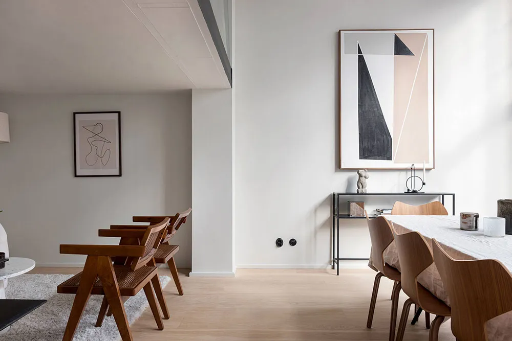 Компактний лофт із верхньою залізницею у будівлі колишньої фабрики в Стокгольмі (61 кв. м) - Gallery image 16