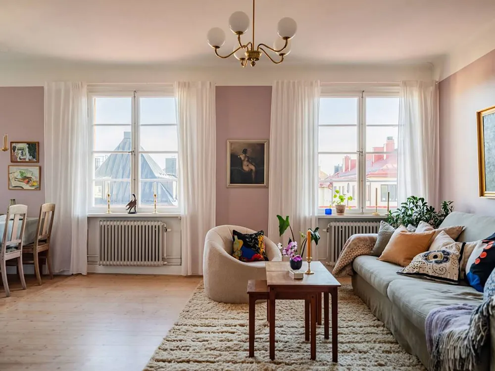 Soft Tones and Countryside Mood: Apartment in Sweden (60 sqm) - Gallery image 2