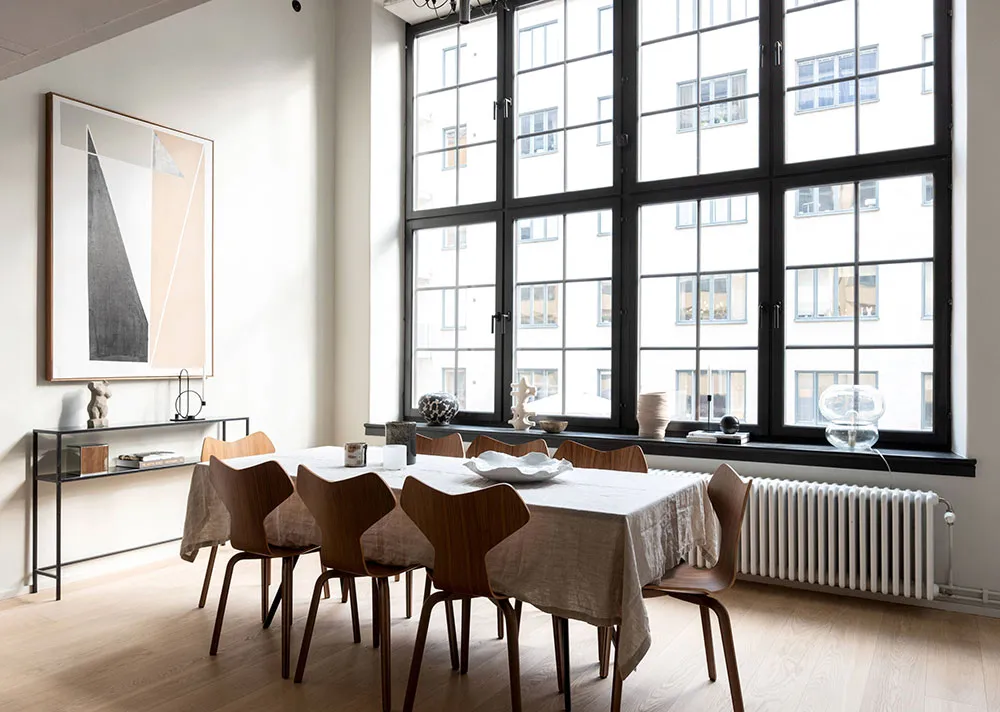 Компактний лофт із верхньою залізницею у будівлі колишньої фабрики в Стокгольмі (61 кв. м) - Gallery image 2