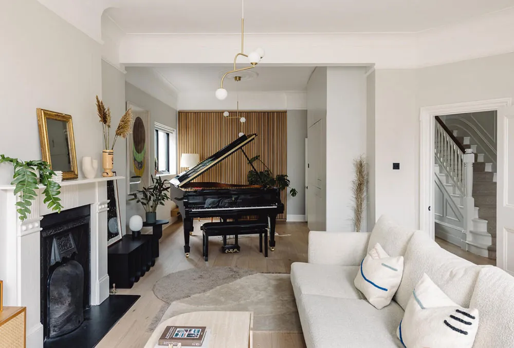 Спокійний інтер'єр дому сім'ї музикантів у Лондоні - Gallery image 2