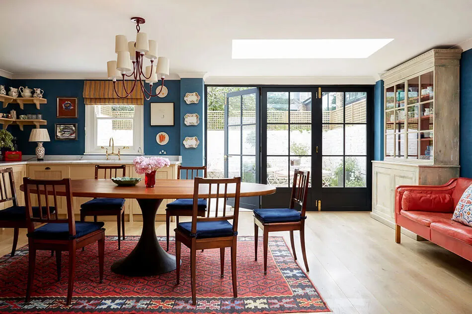 Vibrant English Classic for a Designer's Large Family Home in London - Gallery image 6