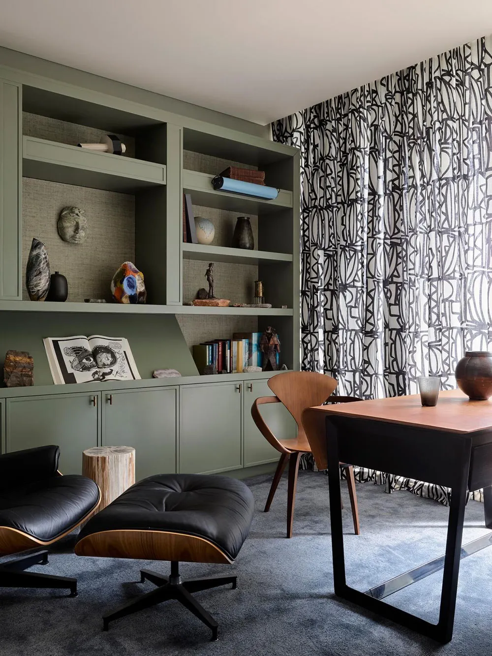 Интересный многослойный интерьер с видом на залив в Сиднее - Gallery image 18