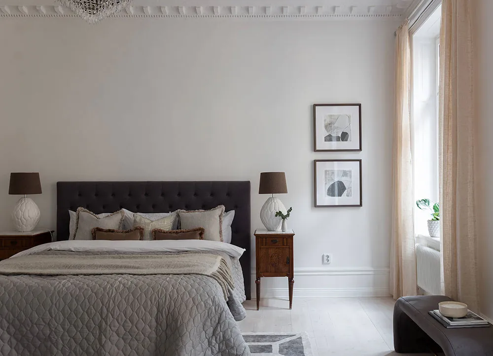 Biały i elegancki интерьер w Stokholmie - Gallery image 8