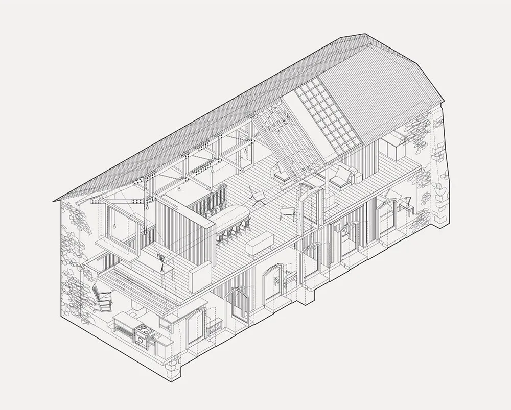 Современный дом на месте руин старинной фермы в Англии - Gallery image 19