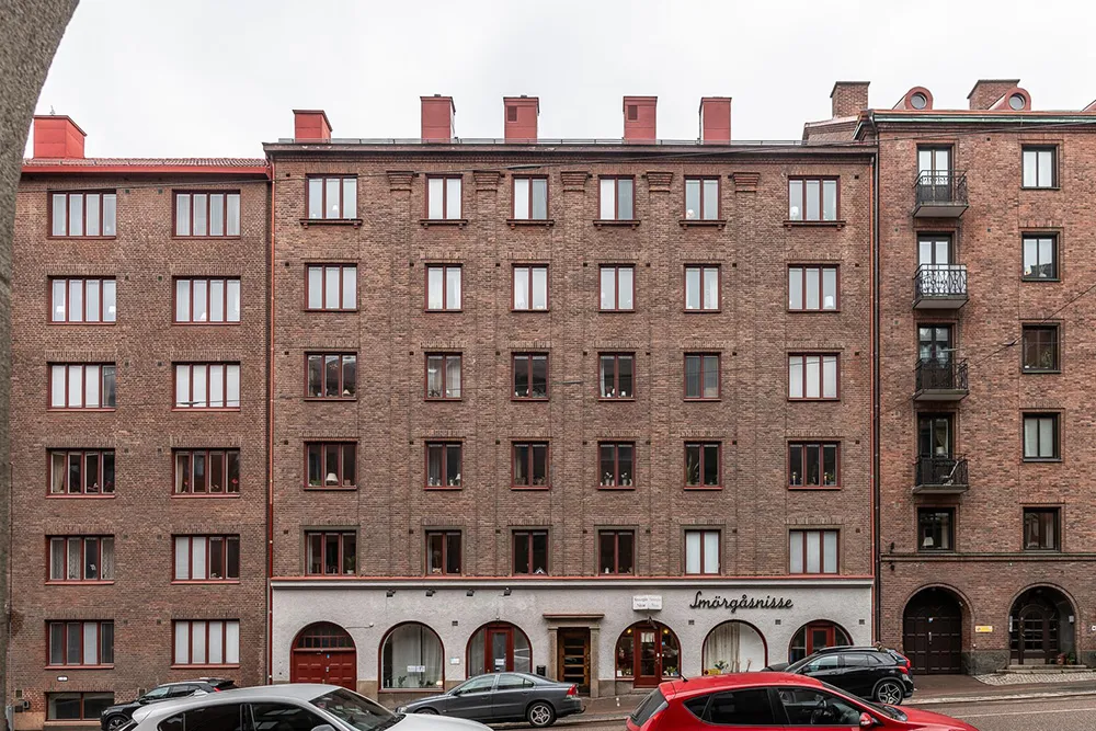 Estilos de verde y gris en el diseño de una casa sueca (88 m2) - Gallery image 34