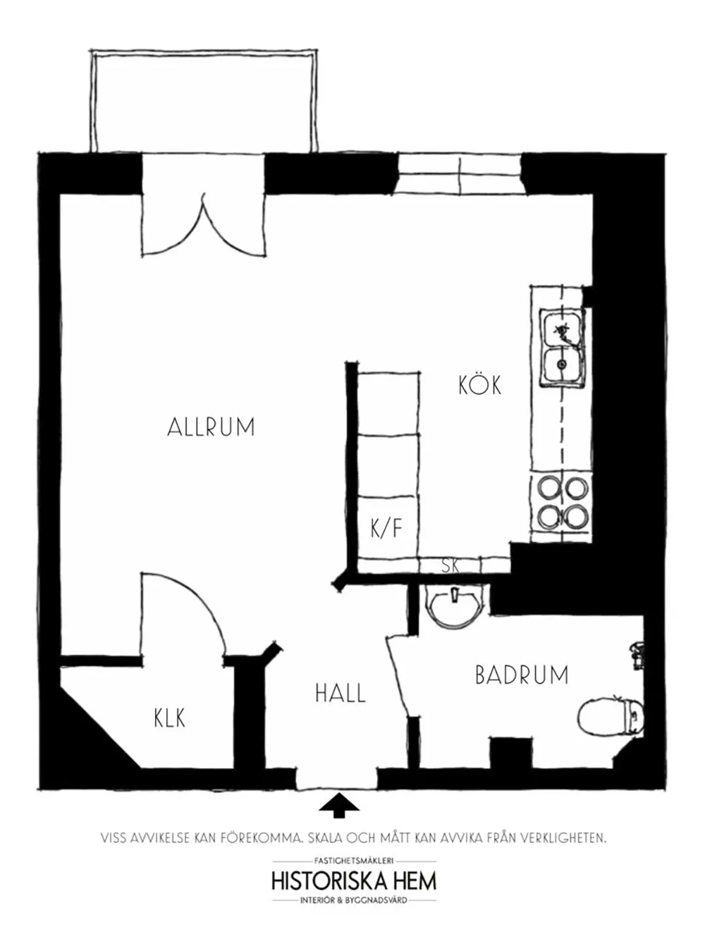 Śmiałe kolory i jesienne nastrój: mały mieszkanie w Sztokholmie (32 m²) - Gallery image 31