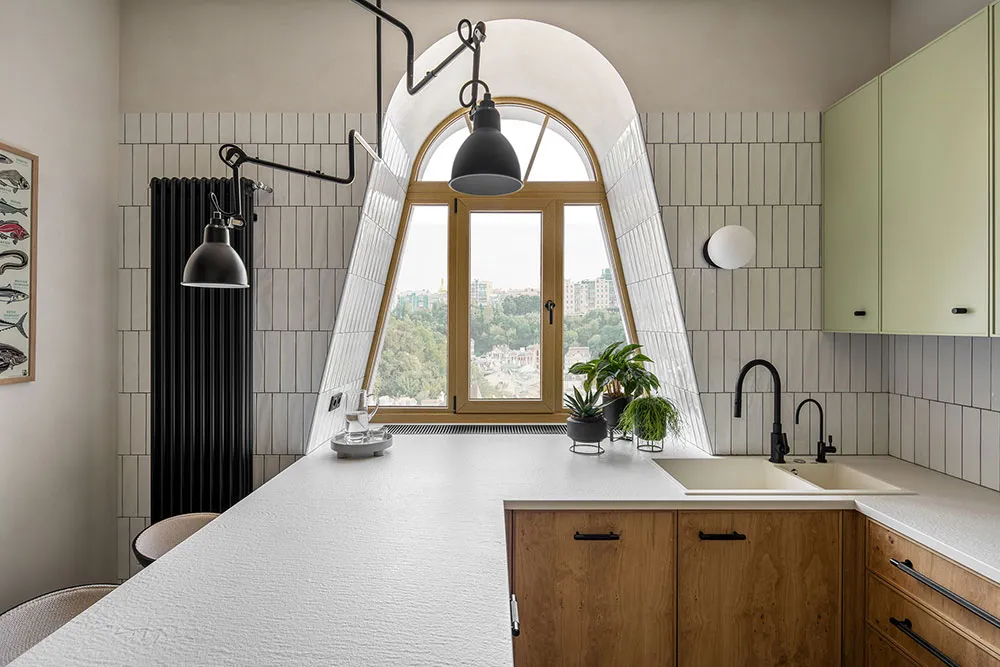 Jastrykowy wnętrze z odcieniami zielonego zamiast еврourbanizmu w historycznym centrum Kiwana - Gallery image 7